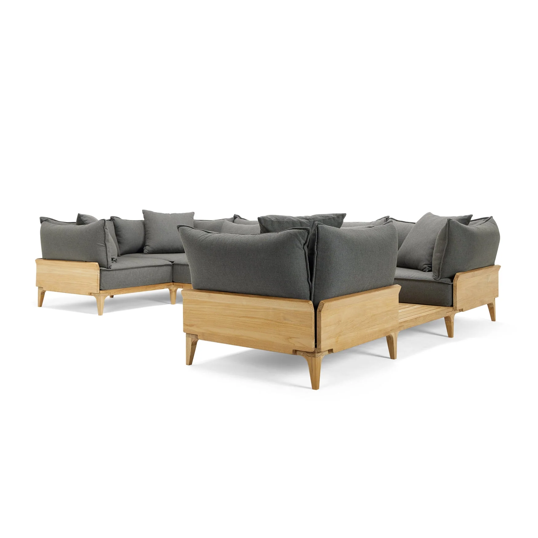 Bluff Sectional with In-line Table - Image 8